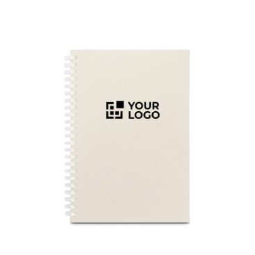 Libreta con tapa flexible de papel reciclado A5 hojas a rayas