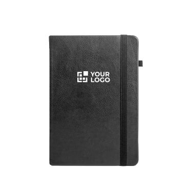 Cuaderno con planificación mensual y banda elástica A5 hojas a rayas