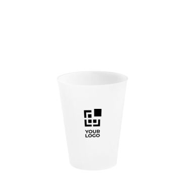 Vaso de fiesta de plástico de pared simple fabricado en Europa 330ml