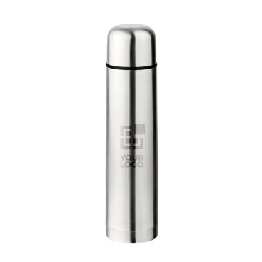 Botella térmica de acero inoxidable con doble pared 1L