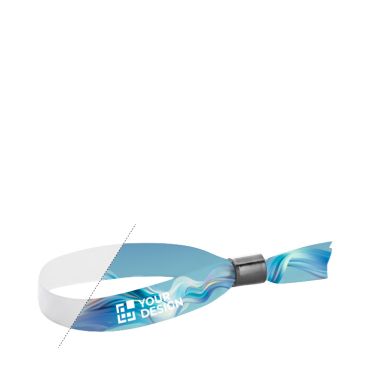 Pulsera lanyard de poliéster fabricada en UE con cierre de seguridad
