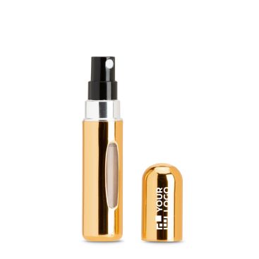 Atomizador de perfume recargable de aluminio con ventana 5ml