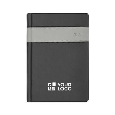 Agenda para oficina en polipiel con detalle de color A5 Agenda para oficina en polipiel con detalle de color A5