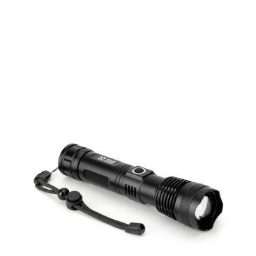 Linterna recargable de aluminio reciclado con 500 lúmenes LED 10W