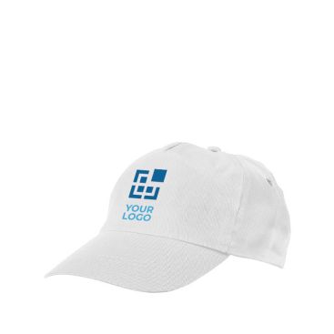 Gorras baratas de poliéster para niños con cierre de velcro
