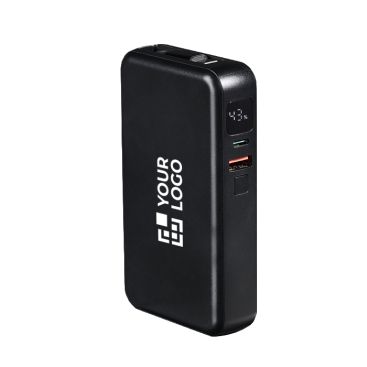 Powerbank compacto con cable retráctil y carga rápida 10.000 mAh