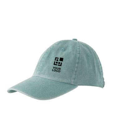 Gorra vintage sin estructura de 6 paneles en algodón 250 g/m2