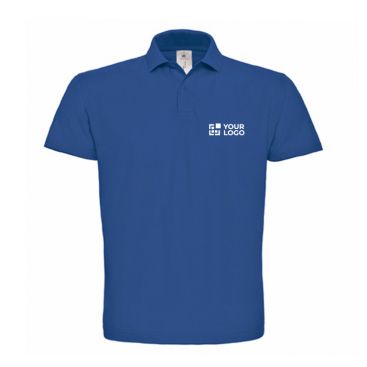Polo de algodón de piqué para hombre con 2 botones 180 g/m2 B&C vista principal