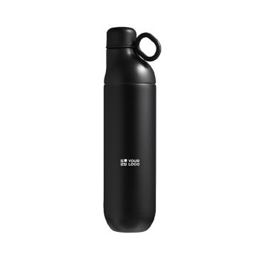 Botella térmica en acero inoxidable reciclado convertible a vaso 750ml
