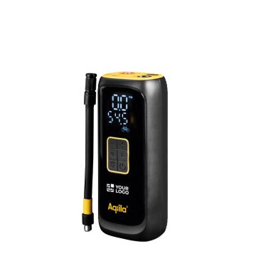 Compresor portátil de inflado rápido con linterna y powerbank de 4000mAh