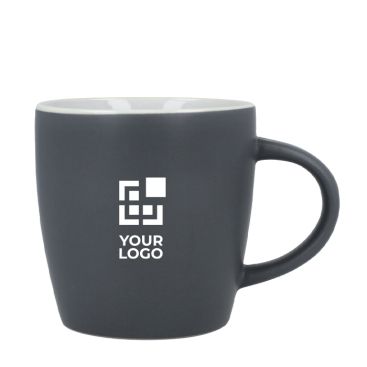 Taza de cerámica con acabado mate en varios colores 350ml