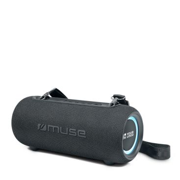 Altavoz Bluetooth portátil con luz y correa resistente agua Muse 30W