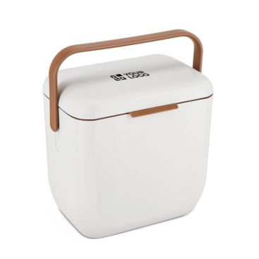 Nevera portátil compacta antigoteo para bebidas y snacks 8L