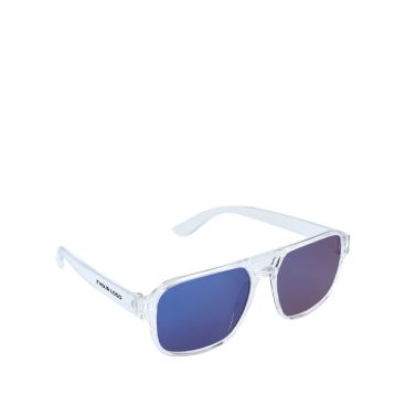 Gafas de sol de plástico reciclado con efecto espejo y protección UV400