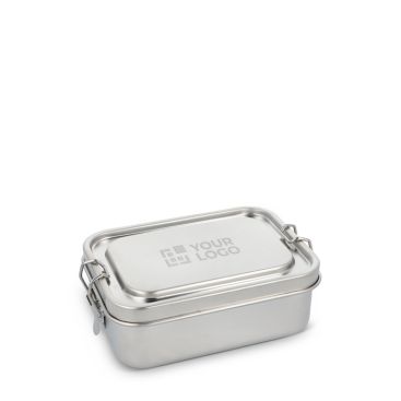 Fiambrera de acero inoxidable con tapa hermética antigoteo