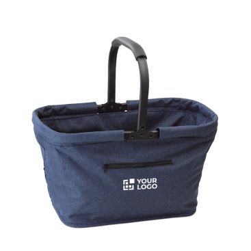 Bolsa de campo hecha de poliéster plegable con bolsillo frontal