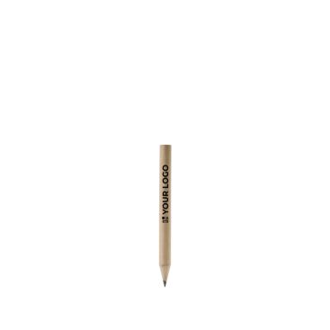 Lápiz pequeño de madera para escribir con punta afilada