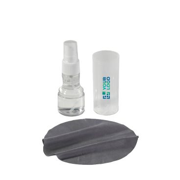 Dispensador plástico limpiador de pantallas con paño microfibra 30ml