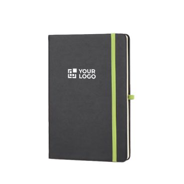 Libreta con tapa dura de PU ideal para láser A5 y hojas a rayas