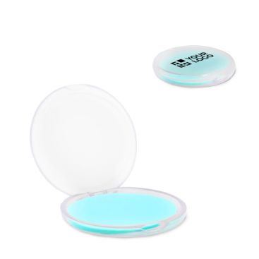 Estuche de plástico para jabón en hojas solubles en agua