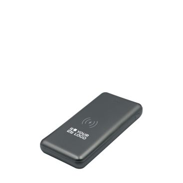 Batería externa metálica con carga inalámbrica 8.000mAh