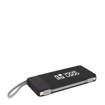 Batería externa de plástico reciclado con carga rápida 10.000mAh