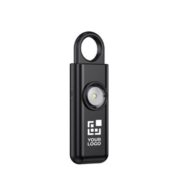 Alarma personal inteligente con luz y recarga USB-C 150dB