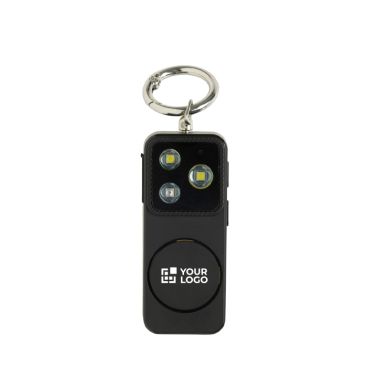 Alarma personal compacta recargable por USB-C con luz LED 150dB