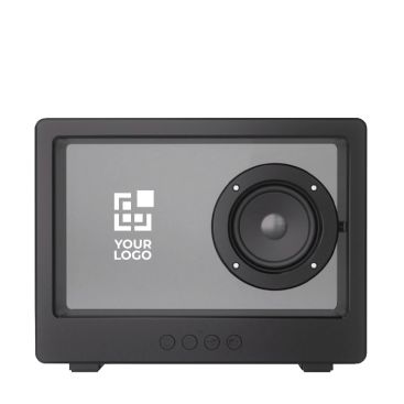 Altavoz inalámbrico transparente con luz RGB integrada y USB-C 5W