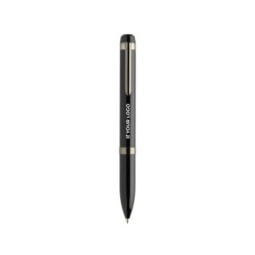 Bolígrafo metal con giro suave Swiss Peak 1200m tinta azul