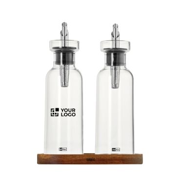 Set de dosificadores de aceite y vinagre 4 en 1 300ml AdHoc