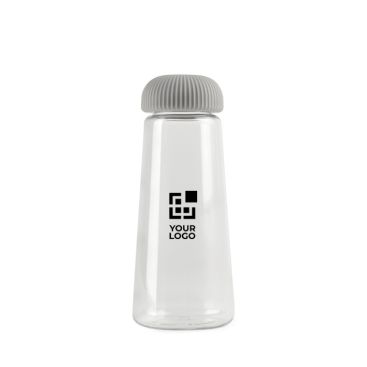Botella de RPET en forma de cono con tapa de fácil agarre 575ml