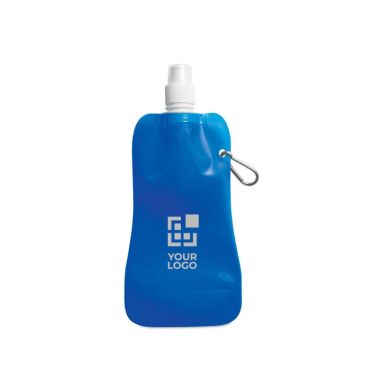 Botellas de agua publicitarias plegables baratas 480ml Rebel