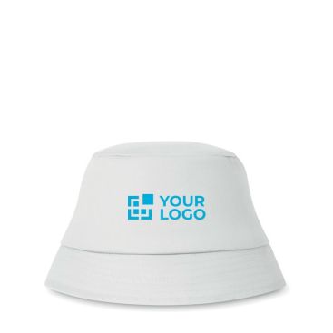 Sombreros publicitarios de playa en algodón de color Umbra Sombreros publicitarios de playa en algodón de color Umbra