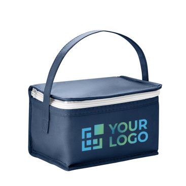 Nevera publicitaria barata non-woven con capacidad para 6 latas Frigid Nevera publicitaria barata non-woven con capacidad para 6 latas Frigid