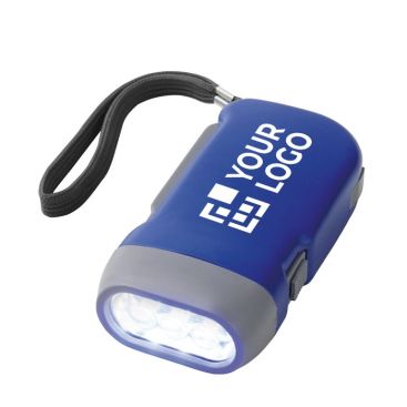 Linterna dinamo para publicidad de 3 luces LED Presslight Linterna dinamo para publicidad de 3 luces LED Presslight
