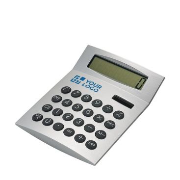 Calculadora personalizada con logo 8 dígitos a pila DeskCal Light Calculadora personalizada con logo 8 dígitos a pila DeskCal Light