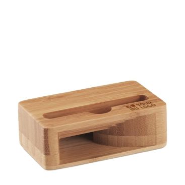 Soporte de móvil personalizado de bambú con amplificador Acoustic Soporte de móvil personalizado de bambú con amplificador Acoustic