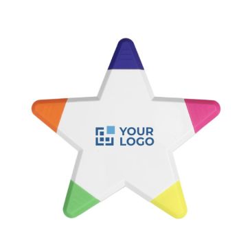 Marcador publicitario fluorescente en forma de estrella Star