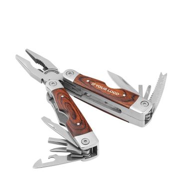 Kit de herramientas para propaganda color madera oscura