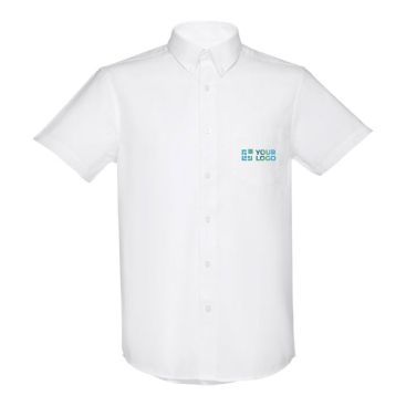 Camisas para empresas con logo en algodón y poliéster 130 g/m2 Camisas para empresas con logo en algodón y poliéster 130 g/m2