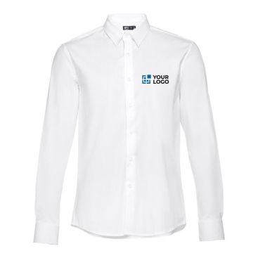 Camisas publicitarias de corte ajustado para hombre 115 g/m2 THC Paris Camisas publicitarias de corte ajustado para hombre 115 g/m2 THC Paris