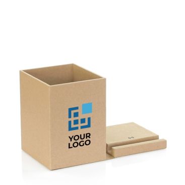 Lapicero multifunción con soporte para móvil y cargador Cardboard Lapicero multifunción con soporte para móvil y cargador Cardboard
