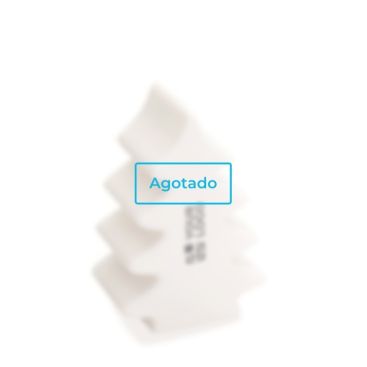 Árbol de plástico con luz color blanco - Agotado