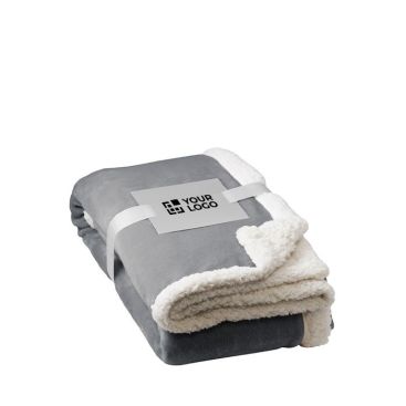 Manta en forro polar reversible 225 g/m2 Sankt Moritz Manta en forro polar reversible 225 g/m2 Sankt Moritz