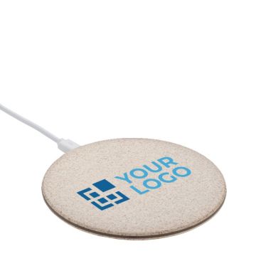 Cargador inalámbrico ultraplano eco color natural