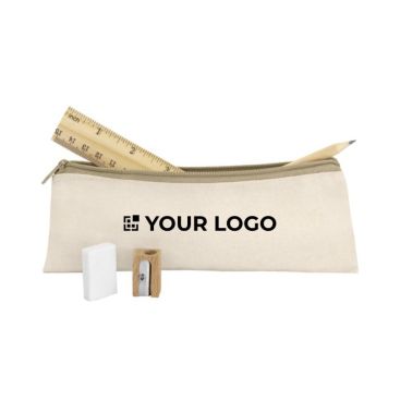 Set de estuche de algodón con utensilios promocionales Endemic Set de estuche de algodón con utensilios promocionales Endemic