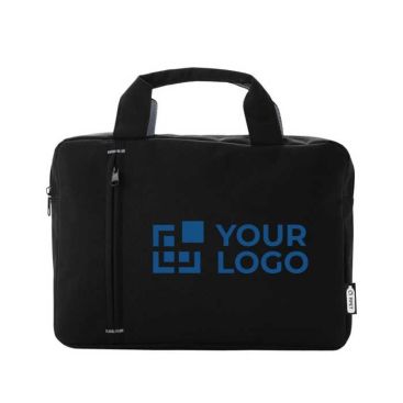 Bolsa para congresos económica con bolsillo y detalle a color RPET Bolsa para congresos económica con bolsillo y detalle a color RPET