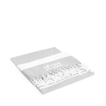 Pareo grande de algodón bicolor de 150x210cm y 140 g/m2 Mat XL Pareo grande de algodón bicolor de 150x210cm y 140 g/m2 Mat XL