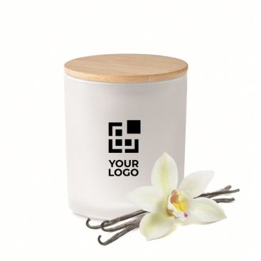 Velas con aroma a plantas y tapa vista principal